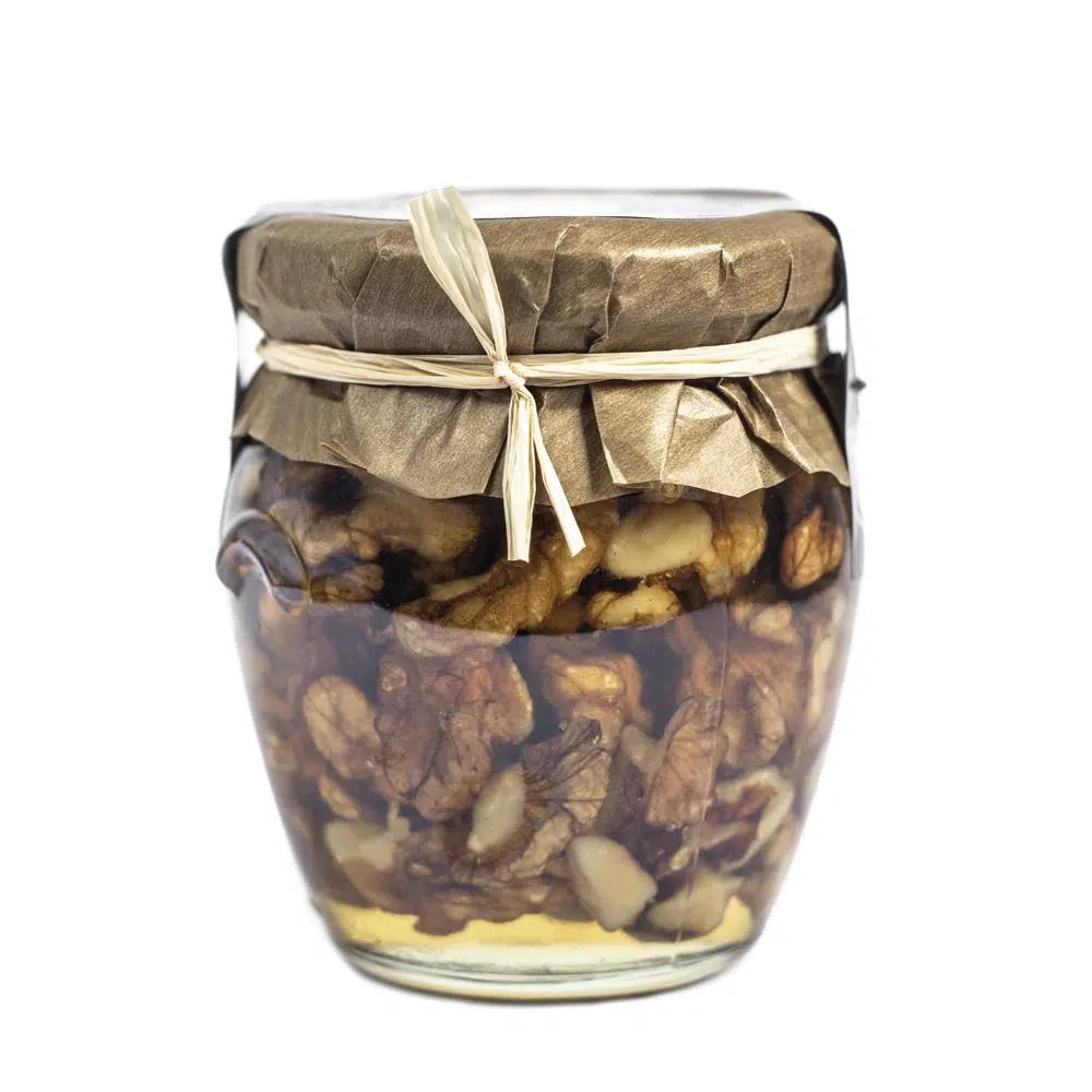 Walnuts in honey